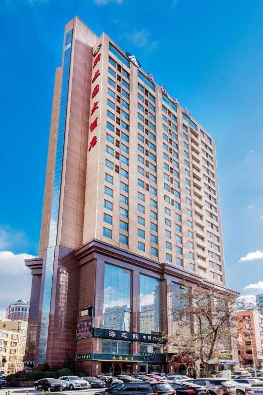 Dalian New Garden Hotel Exteriör bild