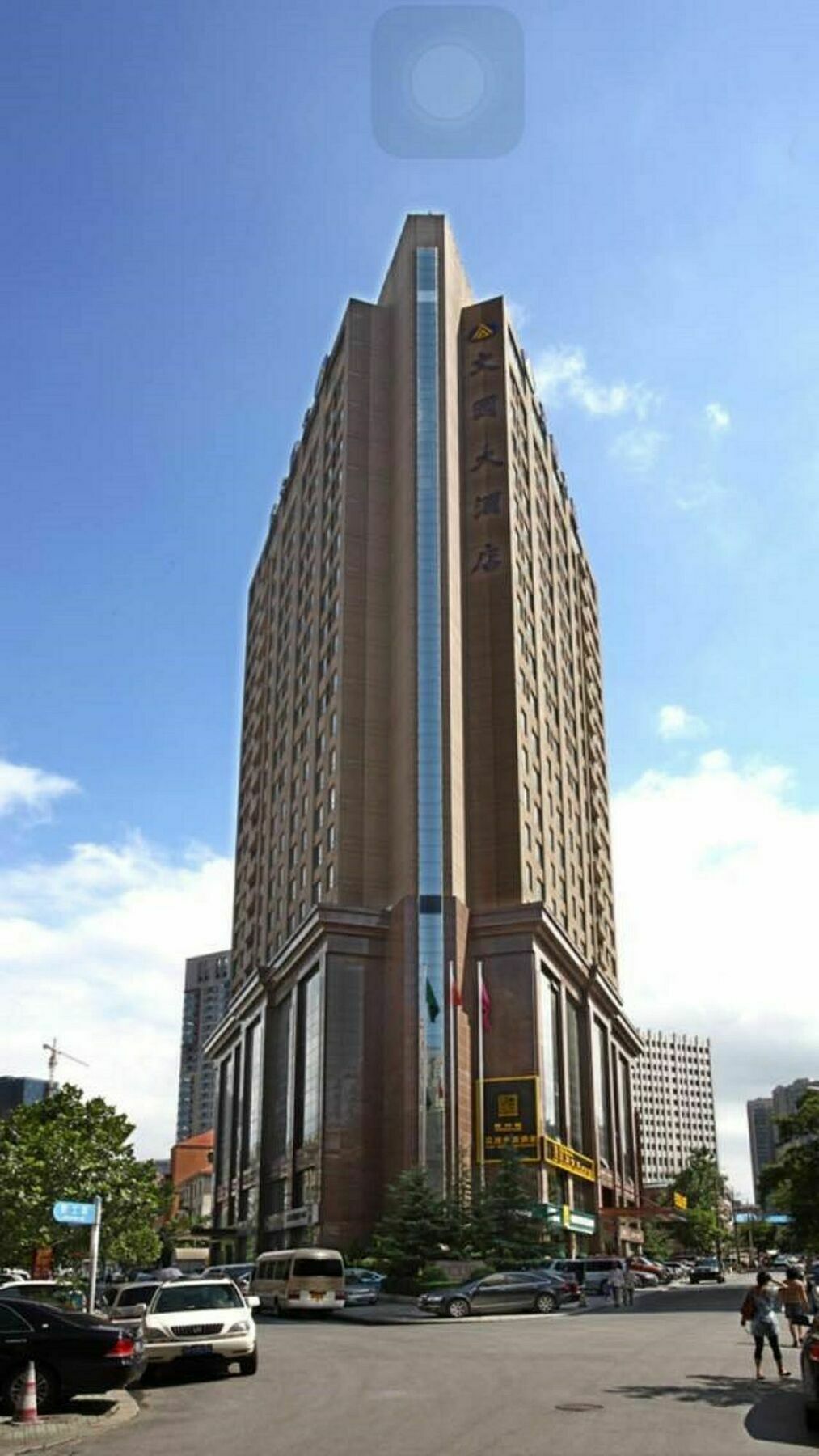 Dalian New Garden Hotel Exteriör bild